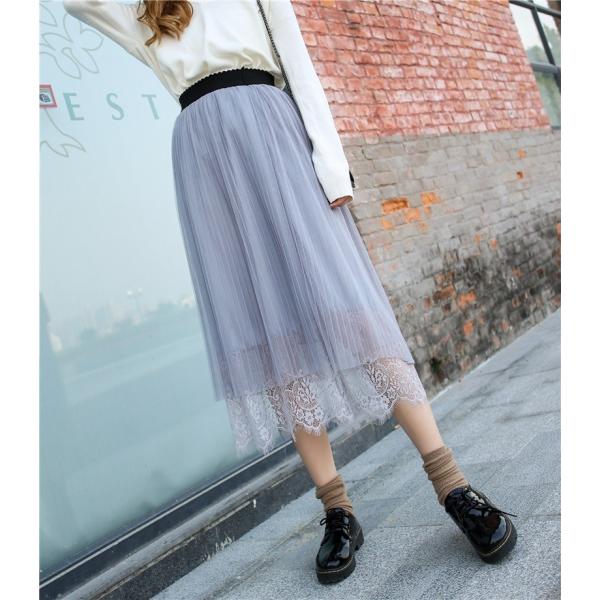 スカート ひざ丈 夏 フレア 春夏 レディース レース チュールスカート 黒 ミモレ丈 かわいい おしゃれ シンプル 無地 プリーツスカート 細プリーツ シフォン Buyee Buyee 提供一站式最全面最專業現地yahoo Japan拍賣代bid代拍代購服務 Bot Online