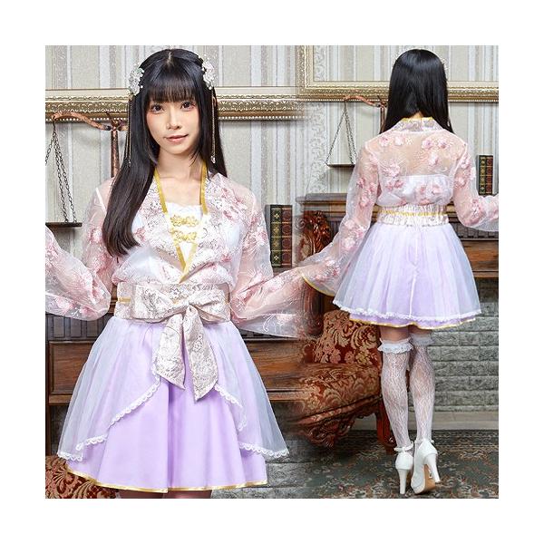 恋衣 和装束 ラベンダー      /和風 コスプレ 衣装 七夕 織姫 コスチューム 時代劇 舞台劇 ひな祭り お雛様 正月 仮装 ハロウィン イベント (A-2190_908906)