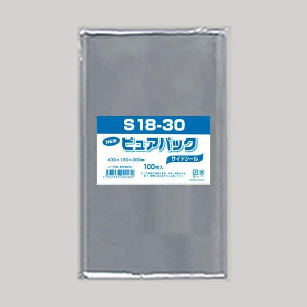 送料無料/直送” OPP袋 ピュアパック S18-30 6000枚 : パッケージ