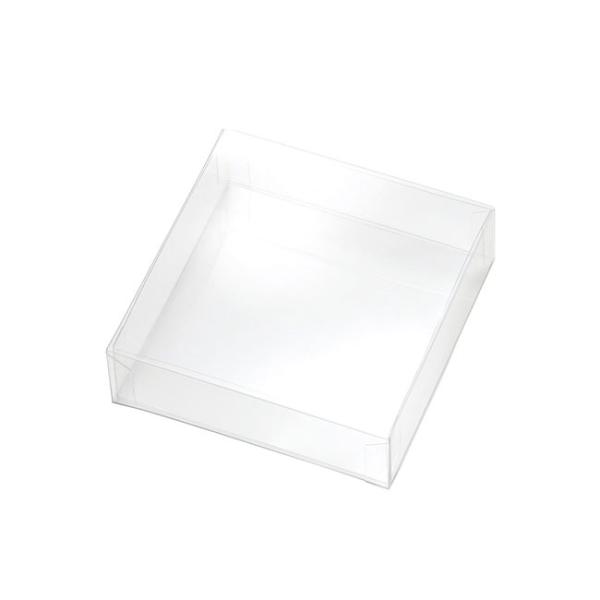 PETクリアケース 85×85×25 （旧C-2） スタンダードタイプ (厚み0.3 縦85 横85 高さ25 材質PET) 100個