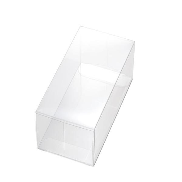 新クリスタルボックス 57×57×114 （旧V-12） (厚み0.25 横57 縦114 高さ57 材質PVC（塩ビ）) 100枚