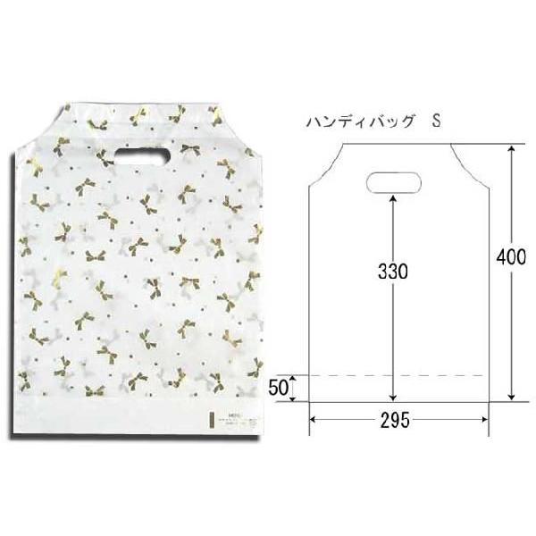 ハンディバッグ S ニューリボン金 ポリ手提げ袋 100枚 0315 0141 パッケージ マルオカ 通販 Yahoo ショッピング