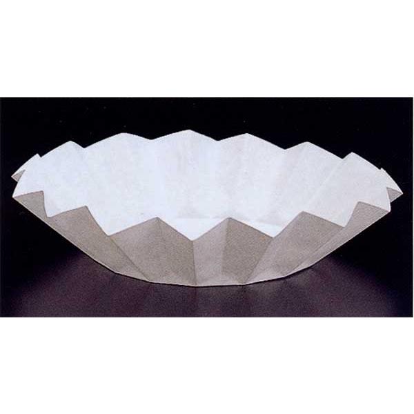 紙鍋 電磁調理専用折鍋 SKA-126 丸型-大 (直径380 底径190) 50枚