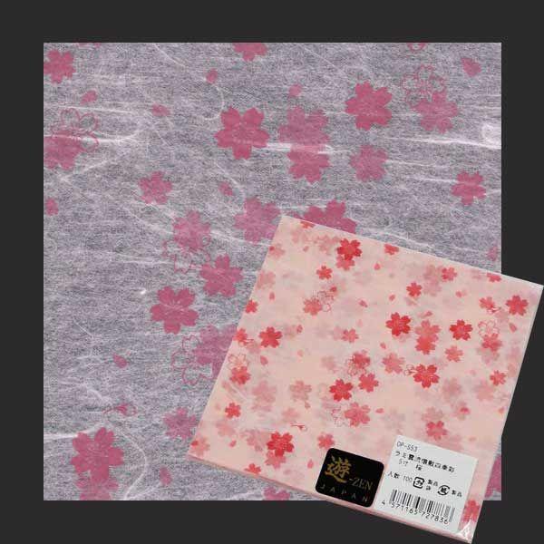 ●商品コード：061131-0681●JAN：4571165727836●入数：100枚●単価：10.83円/1枚(税込)●サイズ… 縦：150mm 横：150mm 厚み：50μ（PE+和紙+PE）●商品説明：雲流和紙に季節の絵柄をプリント...