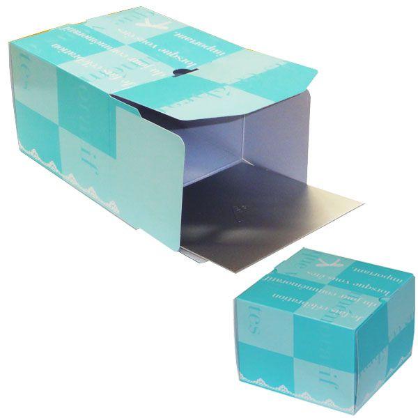 ミニデコレーションケーキ箱 スーベニール 4号 縦139 横139 高さ103 材質コートボール紙 銀台紙付 10個 0615 1081 パッケージ マルオカ 通販 Yahoo ショッピング