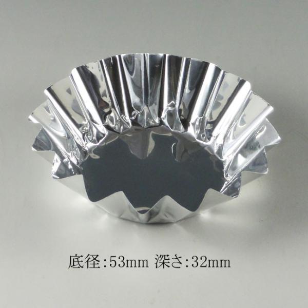 ●商品コード：062001-2032●JAN：4942015041196●入数：1本●単価：1669円/1本(税込)●サイズ… 1本の枚数：500枚 底径：53mm 高さ：32mm 厚み：30ミクロン●商品説明：業務用のアルミカップで合紙が...