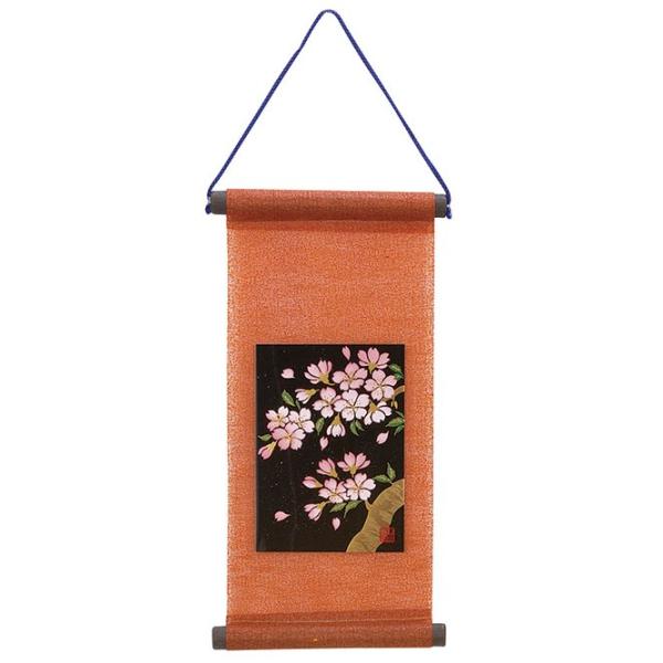 ミニ短冊 掛け軸 桜 さくら 追跡メール便対応可能