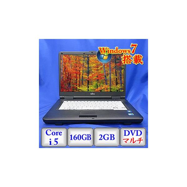 富士通ノートPC LIFEBOOK A550 B LIFEBOOK A A550/B FMVNA3DE カスタムメイド標準構成 Win7 Pro