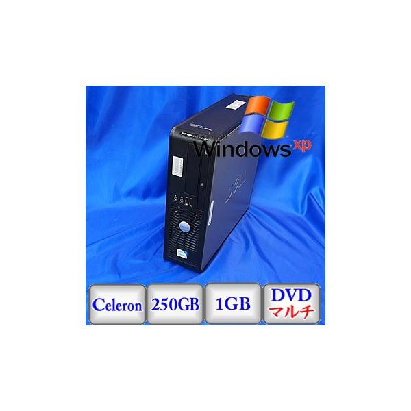 中古デスクトップパソコンdell Optiplex 380 Dccy1f Windowsxp Professional Celeron 2 2ghz 1gb 250gb Dvdマルチ