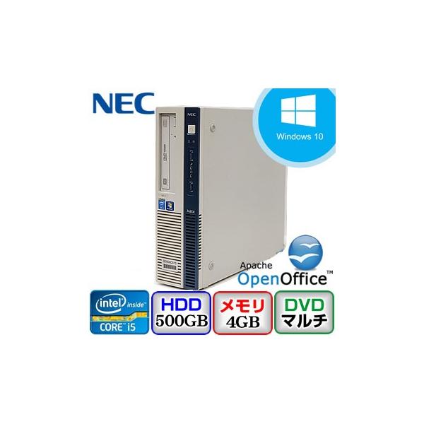 NEC - 激安シリーズ‼ NEC MK32MB-B Corei5 NEC Windows7 Pro 32bit Mate MK32MB-B (PC-MK32MBZCB) Corei5