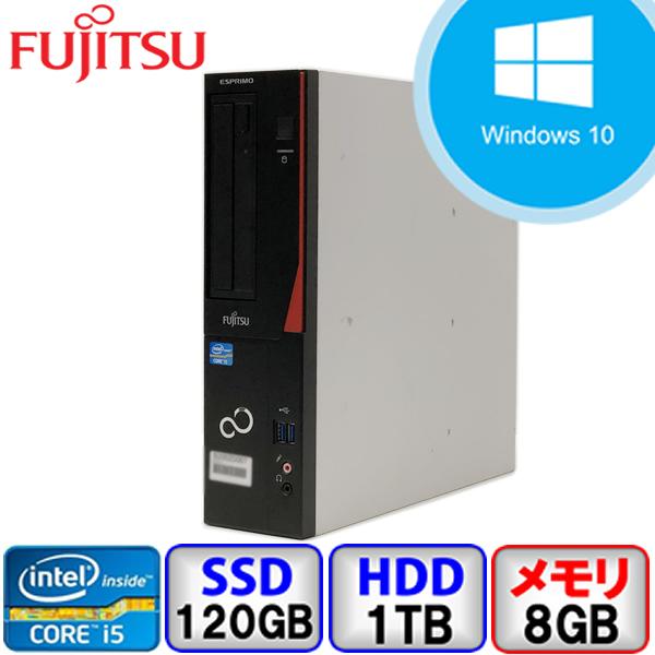 Bランク 富士通 ESPRIMO D753/K FMVD11009 Win10 Pro 64bit Core i5