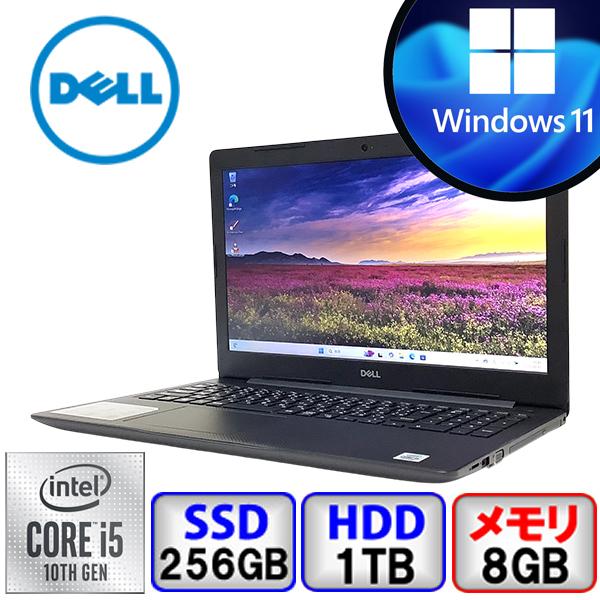 Vostro DELL 3590 P75F Core i5 8GB メモリ 256GB SSD 1TB HDD DVD
