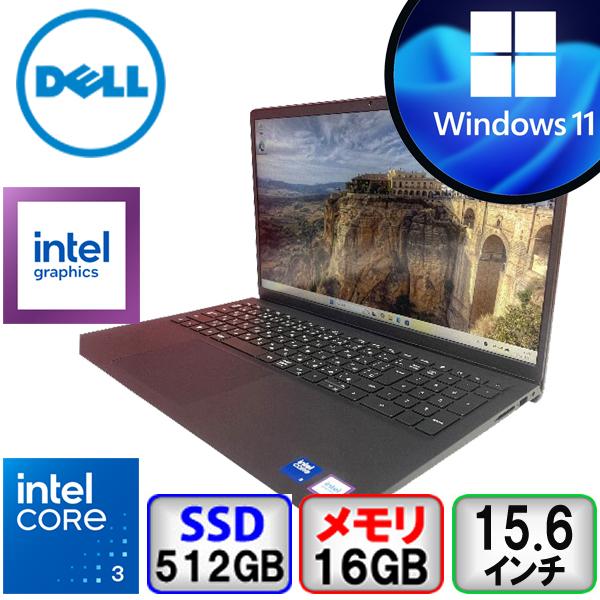 DELL（デル） DELL DC15250 P112F 第11世代 Core 3 16GB メモリ 512GB
