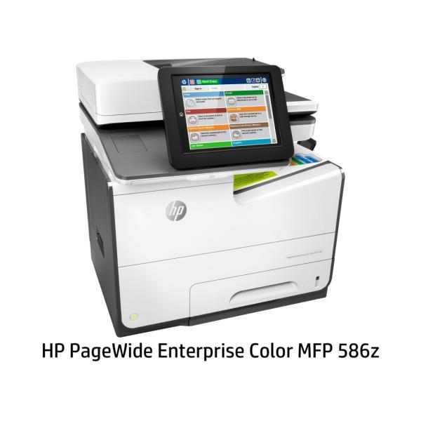 日本HP PageWide Enterpriseビジネスプリンター複合機 Color MFP 586z(4色独立インクジェット/LAN/USB2.0x2 /A4/プリンター/スキャナー/コピー/FAX) G1 :MR-0889894017529:P-Park ヤフー店 通販  