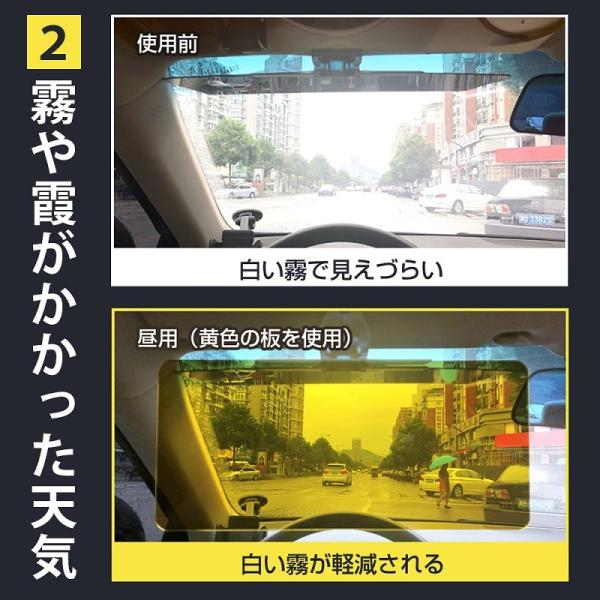 カーサンバイザー S M 車 サンバイザー 日よけ サンシェード フロントガラス 偏光 遮光 夜間 両用 西日 眩しい 霧 黄色 黒 軽自動車 普通車 中 小 Buyee Buyee Japanese Proxy Service Buy From Japan Bot Online