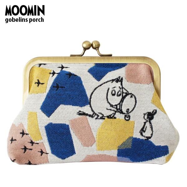 marimekko（マリメッコ） ムーミン 口金 ゴブラン織り がま口 ポーチ