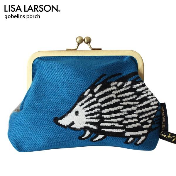 Lisa Larson（リサラーソン） ポーチ リサ ラーソン 口金 ゴブラン織り