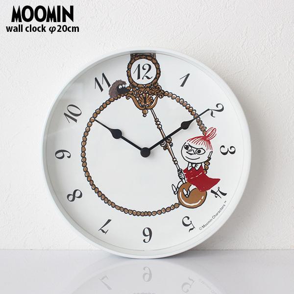 MOOMIN ムーミン ウォール クロック 壁掛け 時計 リトルミイ スイング 