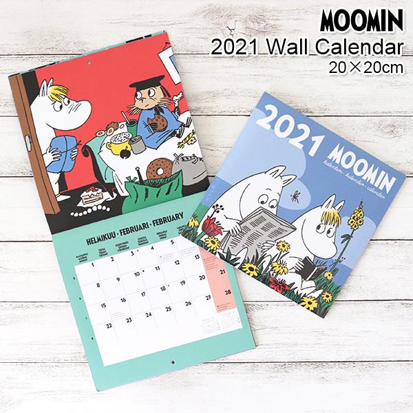 ムーミン 21年 ウォールカレンダー スモール cm メール便可 P003ptk 北欧雑貨 家電のプレシャスシーズ 通販 Yahoo ショッピング