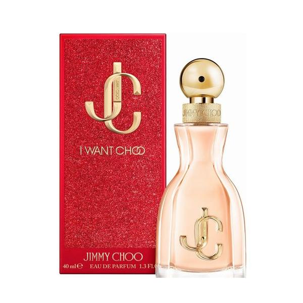 香水 JIMMY CHOO ジミーチュウ アイ・ウォント・チュウ  EDP SP 40ml 【新品】 女性用香水 レディース フレグランス