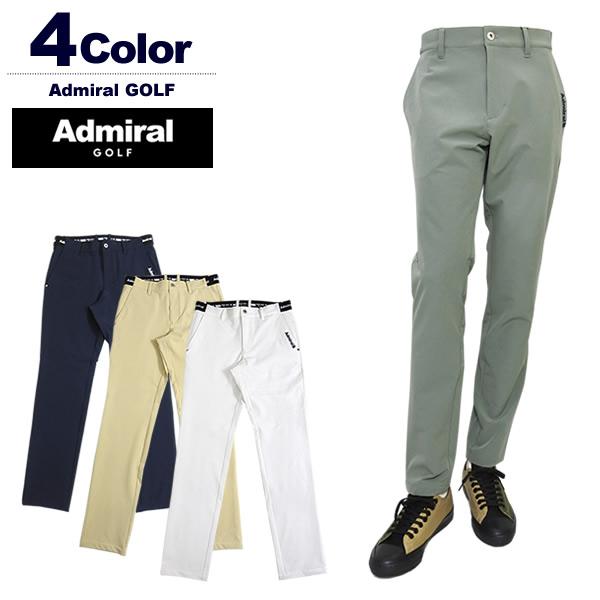 Admiral Golf（アドミラルゴルフ） メンズ パンツ テーパード ツイル