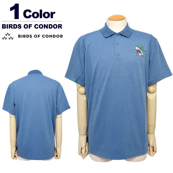BIRDS OF CONDOR（バーズオブコンドル） メンズ ポロシャツ 半袖