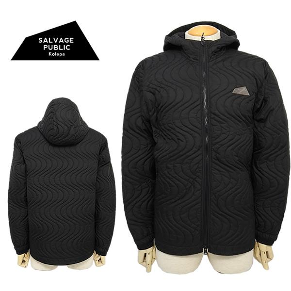 サルベージパブリックコレパ　パーカー　黒　Mサイズ SALVAGE PUBLIC KOLEPA［サルベージパブリックコレパ］Ikaika