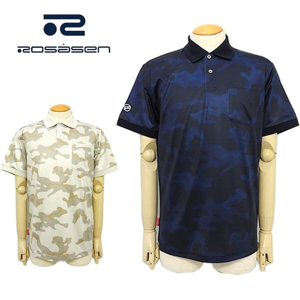 Rosasen ロサーセン ゴルフウェア メンズ ポロシャツ 半袖