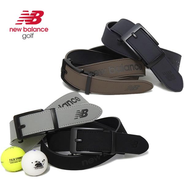 ニューバランスゴルフ メンズ ベルト フリーカット 合皮 スライドロック newbalance 0125982002 2025年