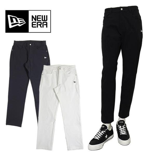 ニューエラゴルフ パンツ メンズ テーパード ナイロン ストレッチ コットンライク 無地 NEWERA TaperedStretchPants 2025秋冬