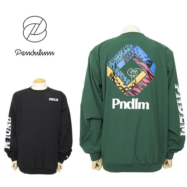 ペンデュラム メンズ ピステ ストレッチ 軽量 プリント ジャケット アウター GOLF BOY PENDULUM 04PO-01 SQUARE LOGO PISTET 2025秋冬