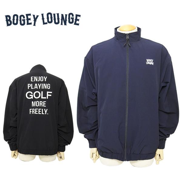 ボギーラウンジ ゴルフ メンズ ナイロンジャケット ストレッチ フルジップ NylonWasherBlouson 5G199-81BG 2025秋冬