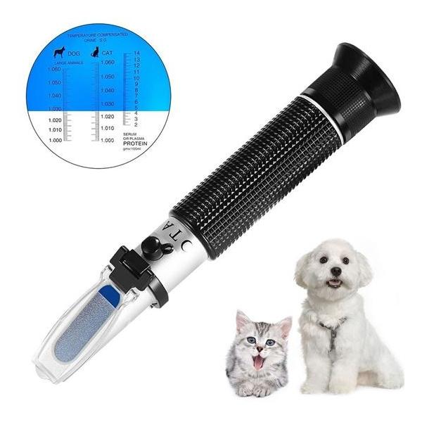 犬猫の尿比重屈折計】ペットの尿比重/SG 血清タンパク/SP 温度自動補正