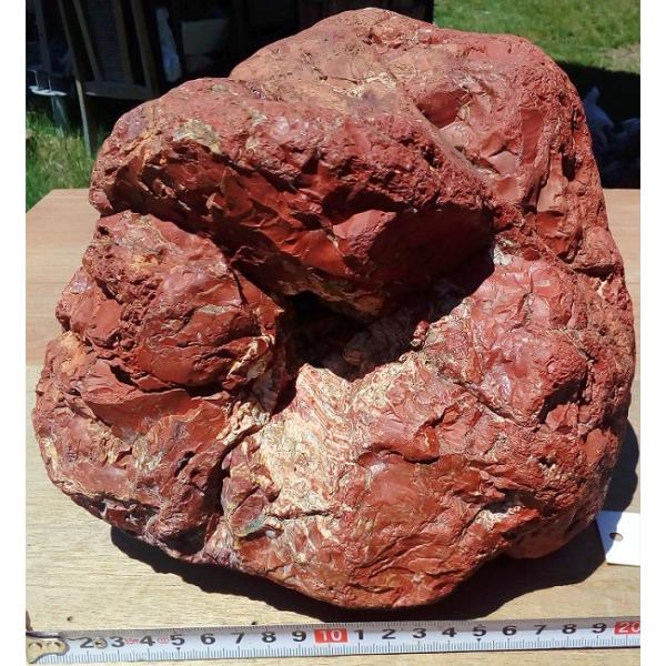 レッドジャスパー鉱物原石 赤玉石