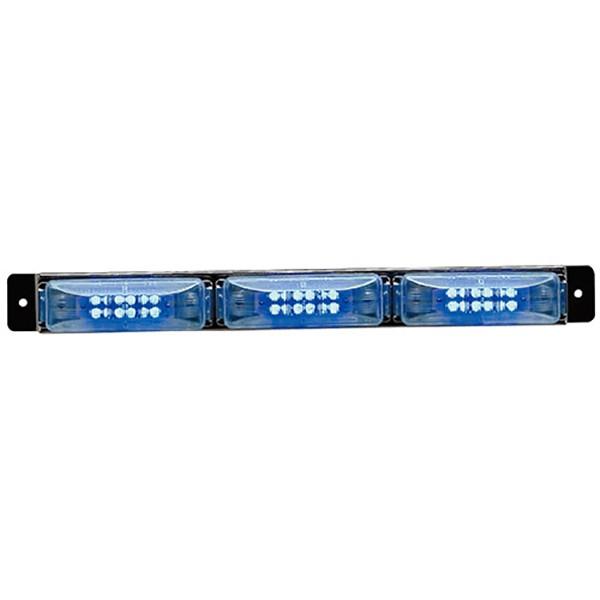 pa-man 車高灯 LED 24V 青 12LED×3連 防水 クリアレンズ BH3LCB