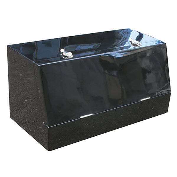 工具箱 防水 FRP樹脂 巾900×高さ450mm 黒 ツールボックス ゴムパッキン