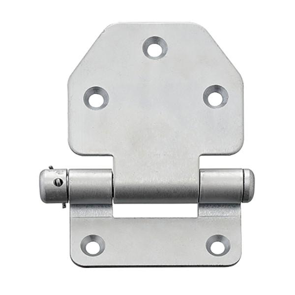 ヒンジ スチール メッキ仕上げ サイド用 蝶つがい 金具 : パーマン