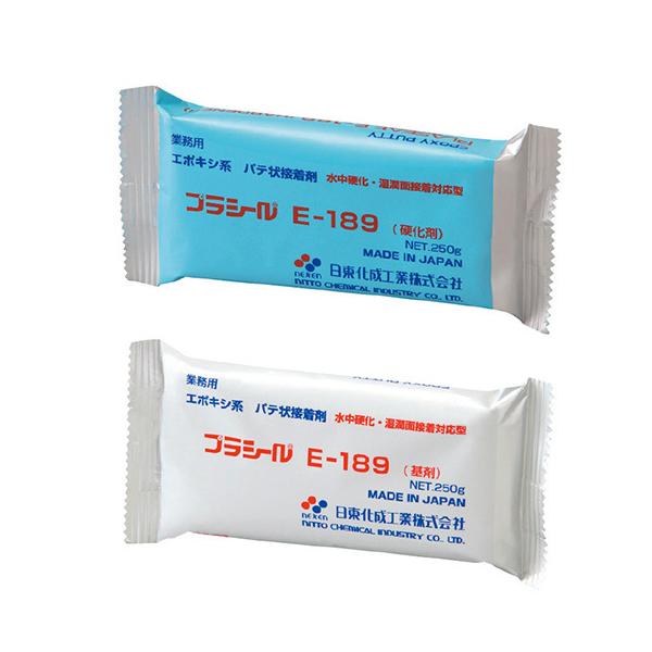 ●エポキシ系万能型パテ状接着剤。●金属・コンクリート・石材・木などの補修や水漏れ個所の修繕に。●強い接着力で効果を発揮。また壁面や巻付け施行も可能です。●配合率1：1(基剤：硬化剤)●環境に優しい無溶剤タイプ。●水分による湿潤面でも強力に接...