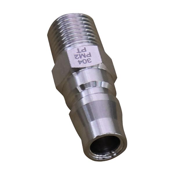 エアカプラー プラグ RC1/4インチ ステンレス