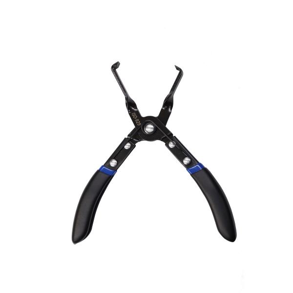 ●コネクターにより接続されている電気系ケーブルなどを取り外す工具です。●特徴的な爪形状がコネクターをしっかりキャッチして離しません。●固着して大変取れにくい電気系統コネクター(カプラ)の取り外しに最適です。●プライヤー形状なので力が入りやす...