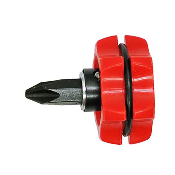 ●狭いスペースに最適！！●指先に力が入る深溝グリップ●滑りを防ぐクッションリング付●ねじの微調整にも最適！●ビットは2本付きで差替え可能。●サイズ：全長32.5×グリップ径30mm●ビット内容：＋1×−4.5mm(カーテンレール・玩具類の小...