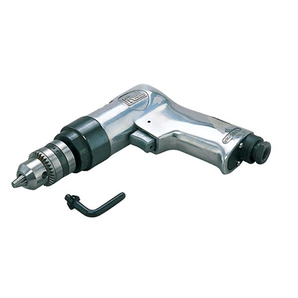 エアードリル 最大径φ10mm 2200rpm キーチャック式( 強力タイプ エアードリル 最大径φ10mm 2200rpm キーチャック式( 強力タイプ