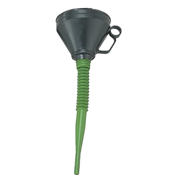 ●エンジンオイル、ミッションオイル等の給油に！●ジャバラホースはねじ込み式で脱着可能。●付属のチューブで様々な用途にも使用できます。●材質：皿部/ポリプロピレン、ジャバラ部/ポリエチレン●サイズ：(本体)φ165×135mm、(ジャバラ)φ...