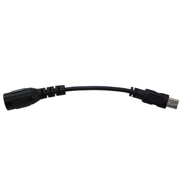●デジタル・タイヤ・インフレーター(当社品番 4415200000)用ACアダプターの変換コードです。●コード長さ：120mm●DC2.1φ-USBminiB●自重：0.01kg