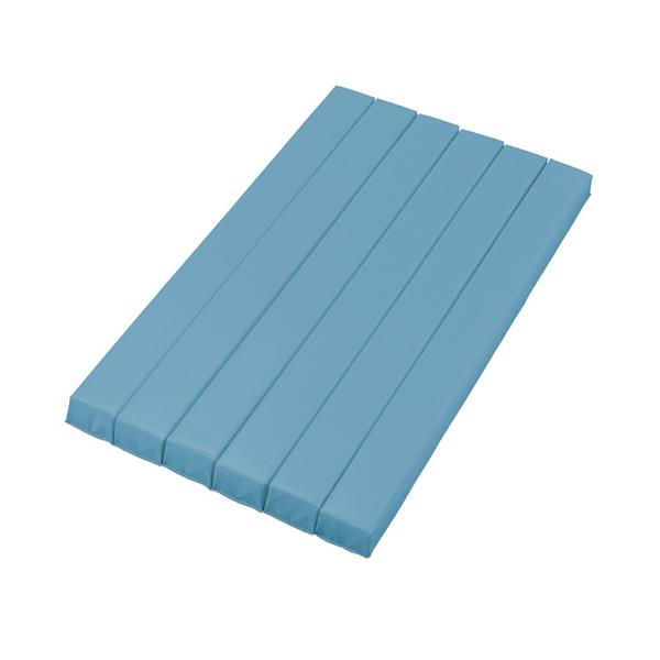 ●グレー色で汚れが目立たない。●整備用の寝板や部品置きとしても使えます。●サイズ：巾630(100mm×6折)×厚み50mm●長さ：1,200mm●材質：カバー/ターポリン、本体/ポリエチレン●自重：1.1kg