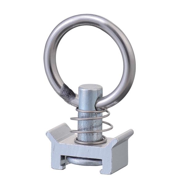 ●Oトラックレール（ 品番 6432710000 ）用 Oリングフック●材質：アルミ、ステンレス●自重：0.05kg