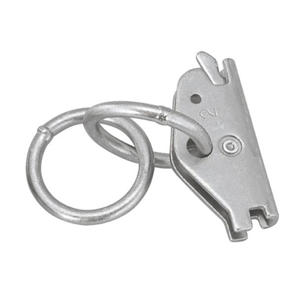 Eクリップ ダブルリング 縦横対応 ラッシングレール 金具 フック Eクリップ ダブルリング 縦横対応 ラッシングレール 金具 フック