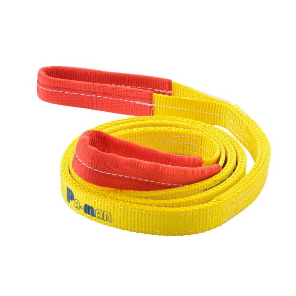 PAーMAN ポリベルトスリング ポリ入りかため ソフト面なし 1本 5m 巾