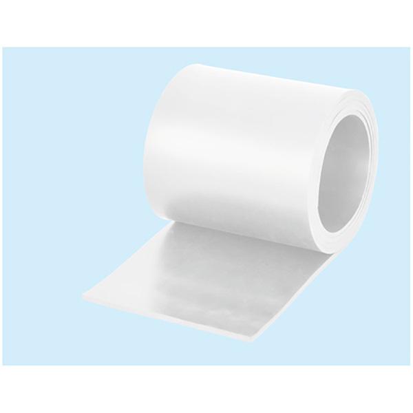 ●荷物への色うつりが少ない白色の当てゴムです。●サイズ：巾200×厚み5mm●長さ：2,400mm●材質：天然ゴム●自重：4.54kg