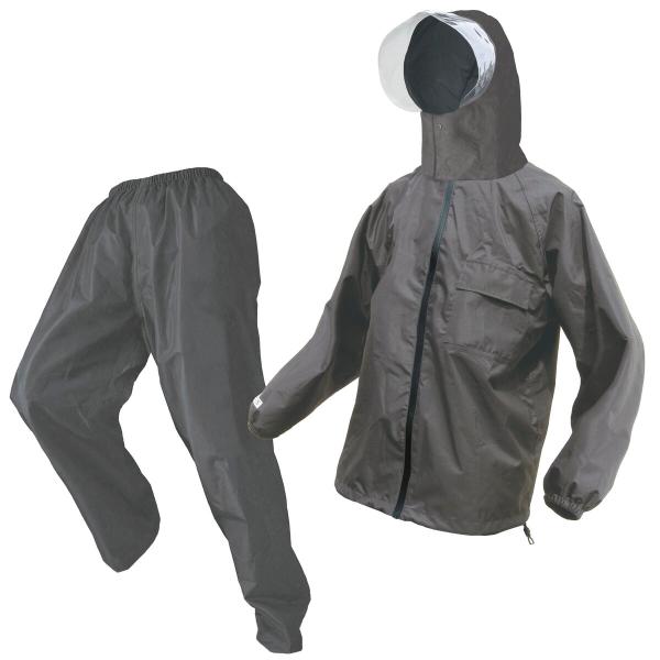 MAZUME レインウェア フード付き グレー 楽天市場】マズメ(MAZUME) コンタクトレインスーツ2